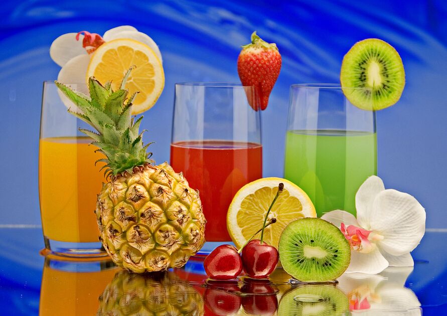 soki owocowe do diety pitnej